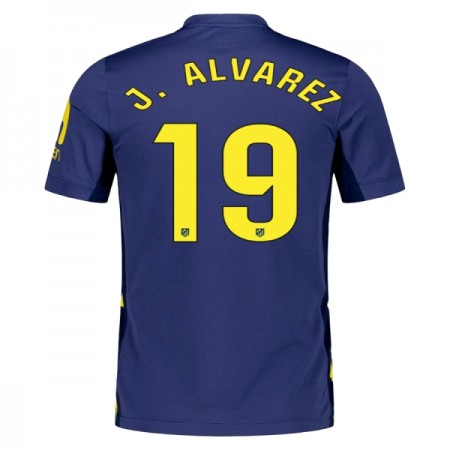 Camisolas Atlético Madrid J. Alvarez 19 2º Equipamento Alternativa 2025-26 Manga Curta